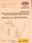 Gresen-Gresen V31P, Directional Control Valve Service and Parts Manual 1981-V31P-01
